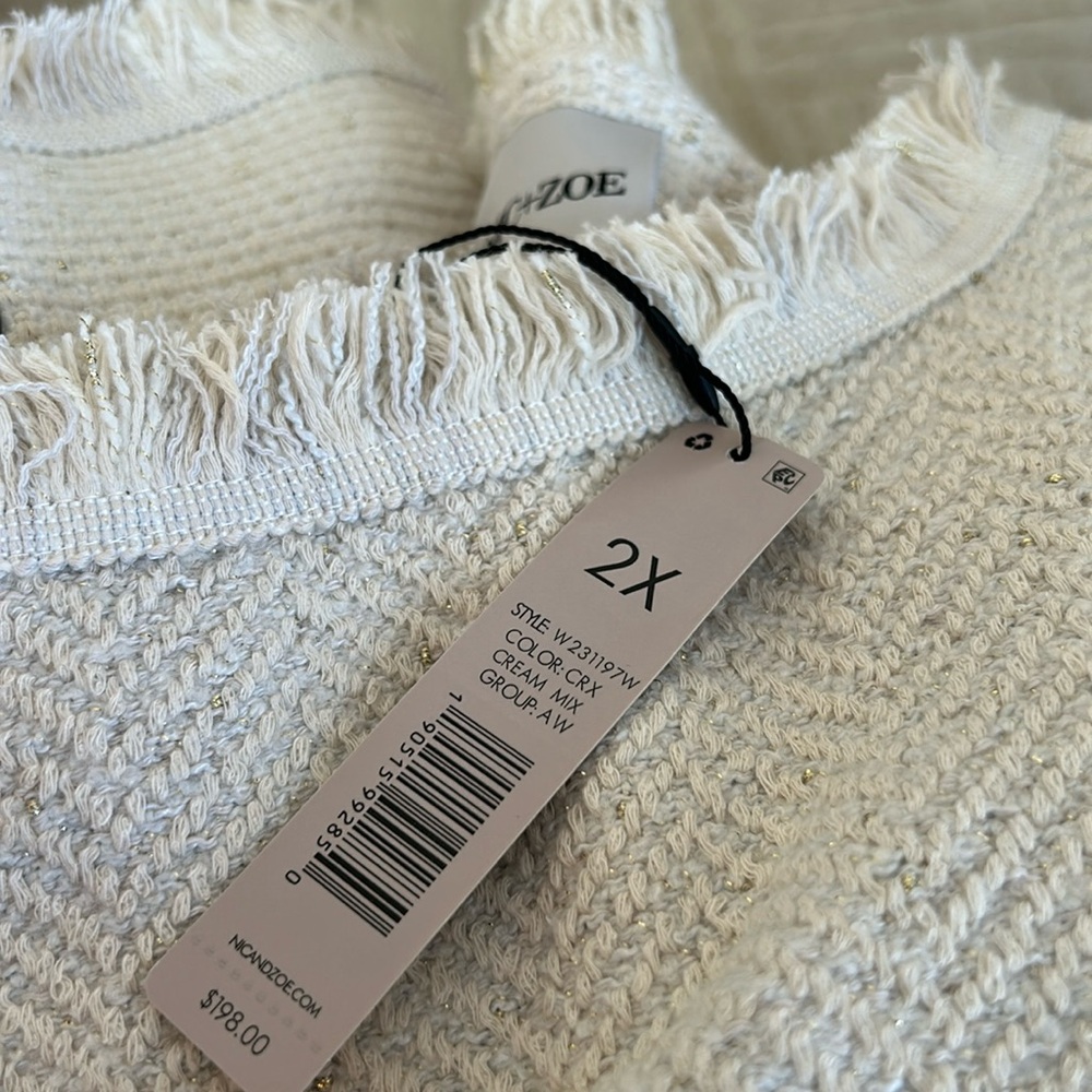 Nic and Zoe fringe jacket